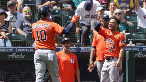 Yuli Gurriel, Jose Altuve , The Canadian Press Yuli Gurriel, Jose Altuve