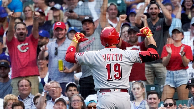 Joey Votto, The Canadian Press Joey Votto