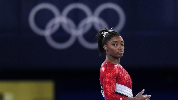 Simone Biles, The Canadian Press Simone Biles