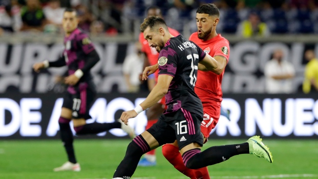 Hector Herrera and Jonathan Osorio