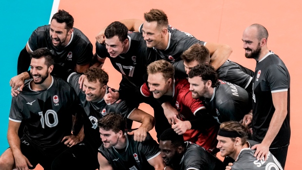 Canadian men's volleyball team, The Canadian Press Canadian men's volleyball team