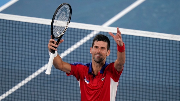 Novak Djokovic, The Canadian Press Novak Djokovic