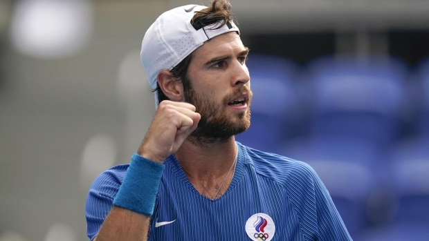 Karen Khachanov, The Canadian Press Karen Khachanov