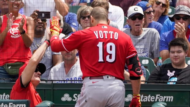 Joey Votto, The Canadian Press Joey Votto