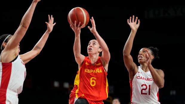 Olympics Canada women's basketball team Spain Tokyo 2020 ...