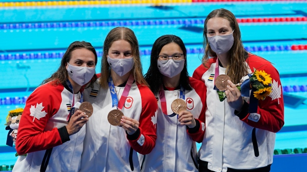 Canada women's 4x100m medley relay team