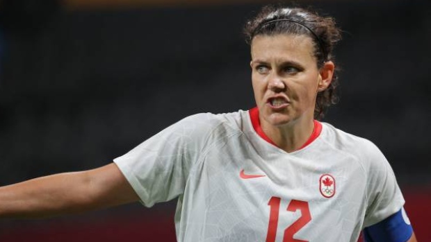 Christine Sinclair, ASANO IKKO/AFP via Getty Images Christine Sinclair