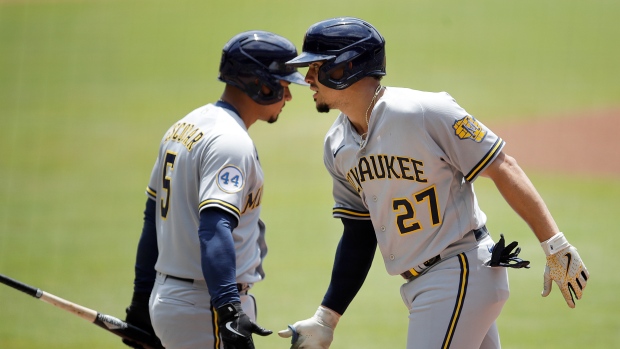 Willy Adames, Eduardo Escobar, The Canadian Press Willy Adames, Eduardo Escobar