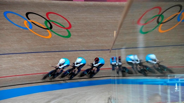Canadian track cycling team