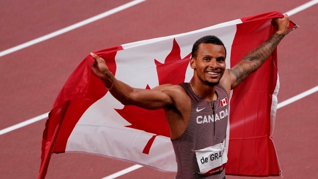 Andre De Grasse, The Canadian Press Andre De Grasse