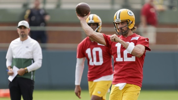 Aaron Rodgers , The Canadian Press Aaron Rodgers