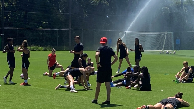 Canada women's soccer team, The Canadian Press Canada women's soccer team