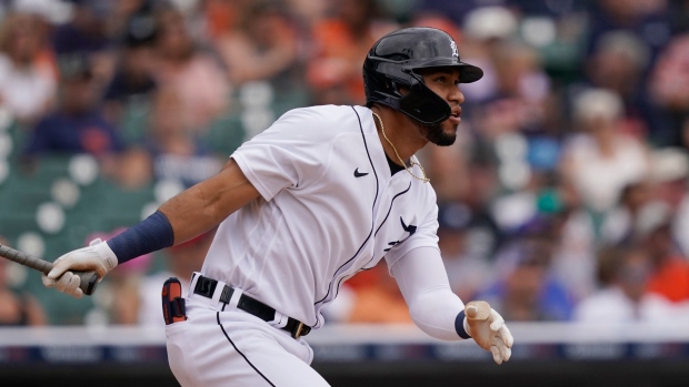 Detroit Tigers' Victor Reyes