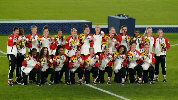 Canada celebrates gold medal