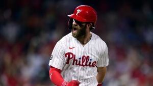 Phillies slugger Harper to remain as DH upon return from broken thumb
