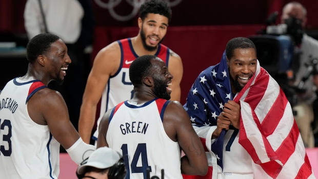 Team USA celebrates