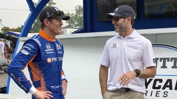 Scott Dixon Jimmie Johnson