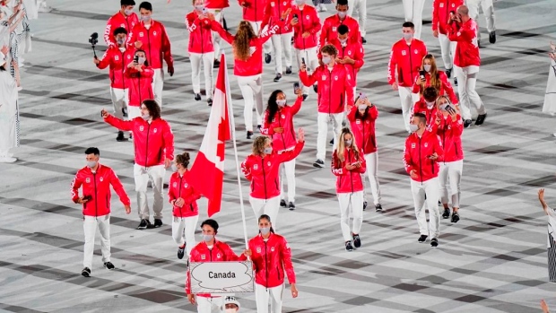 Canada Olympic opening ceremony, The Canadian Press Canada Olympic opening ceremony