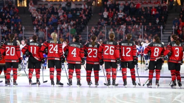 Canadian Women’s Hockey Team