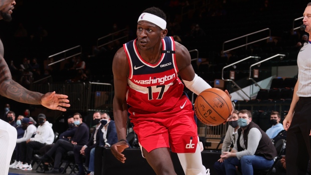 Isaac Bonga, Nathaniel S. Butler/NBAE via Getty Images Isaac Bonga