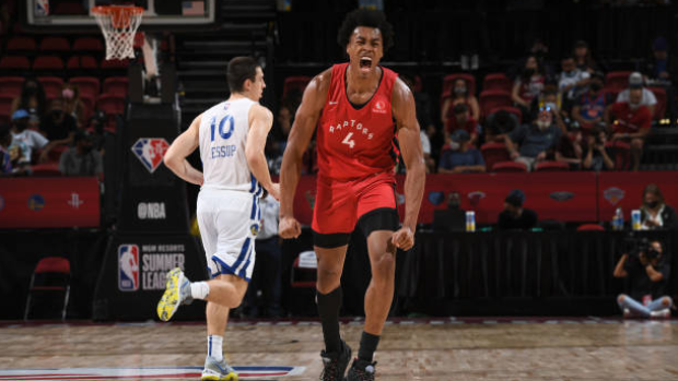 Scottie Barnes - Toronto Raptors - Game-Worn 2021 Summer League Jersey - 4th  Overall Draft Pick