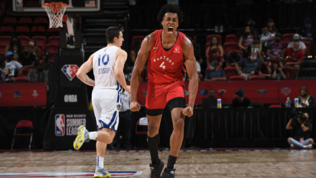 Scottie Barnes - Toronto Raptors - Game-Worn 2021 Summer League Jersey -  4th Overall Draft Pick