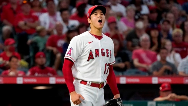 Shohei Ohtani Toronto Blue Jays Los Angeles Anioły