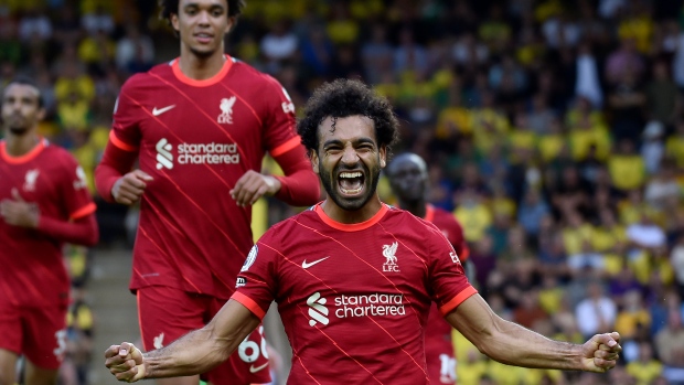 Mohamed Salah Liverpool Norwich - TSN.ca