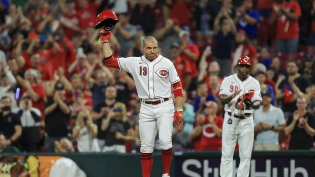 Joey Votto, The Canadian Press Joey Votto