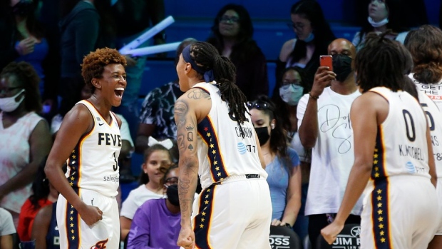 Indiana Fever celebrate, Indiana Fever on Twitter Indiana Fever celebrate