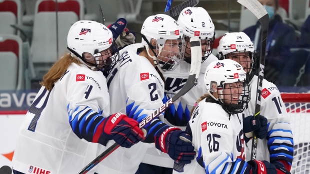 Team USA celebrates