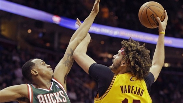 Anderson Varejao, The Canadian Press Anderson Varejao