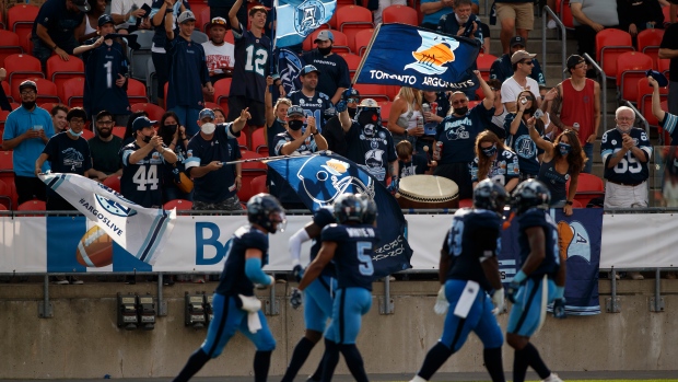 Argonauts celebrate TD