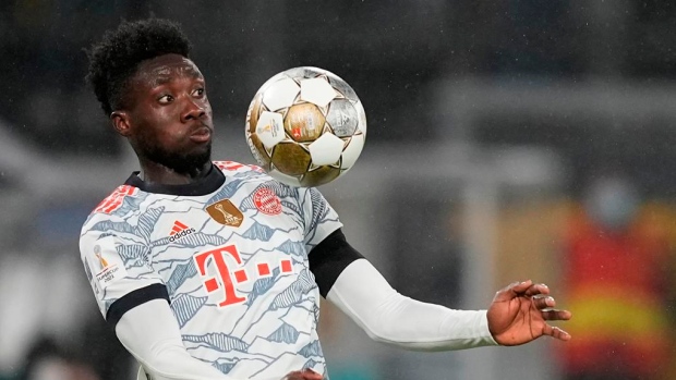 Alphonso Davies , The Canadian Press Alphonso Davies