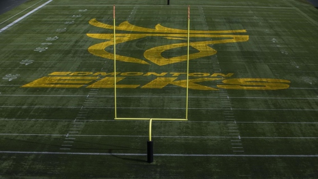 Edmonton Elks field, The Canadian Press Edmonton Elks field
