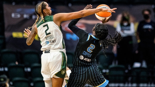 Kahleah Copper Mercedes Russell, The Canadian Press Kahleah Copper Mercedes Russell