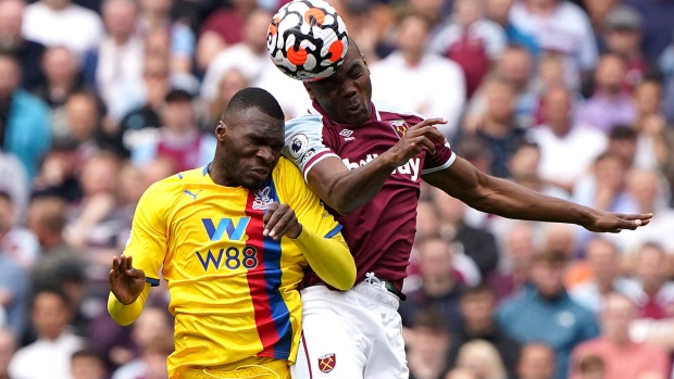 Christian Benteke, left, and Angelo Ogbonna, The Canadian Press Christian Benteke, left, and Angelo Ogbonna