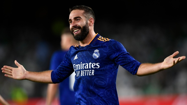 Real Madrid's Dani Carvajal