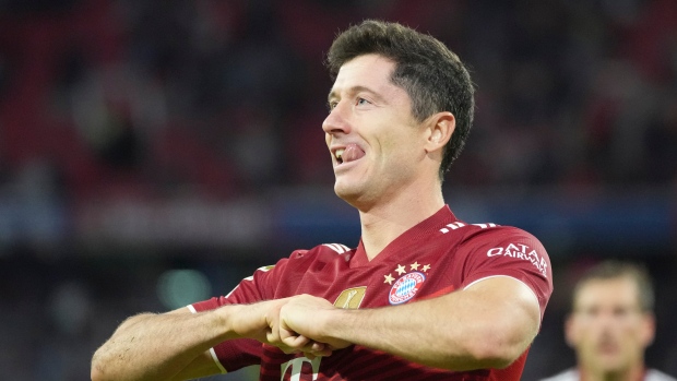Robert Lewandowski , The Canadian Press Robert Lewandowski