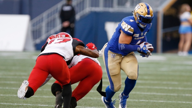 Winnipeg Blue Bombers' Adam Bighill