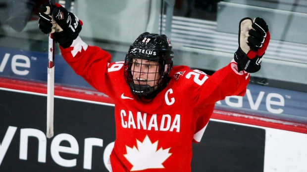 Celebratory Hockey Jerseys : Team Canada hockey jersey