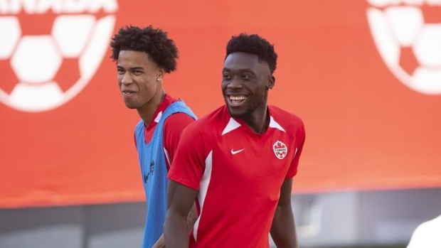 Alphonso Davies, The Canadian Press Alphonso Davies