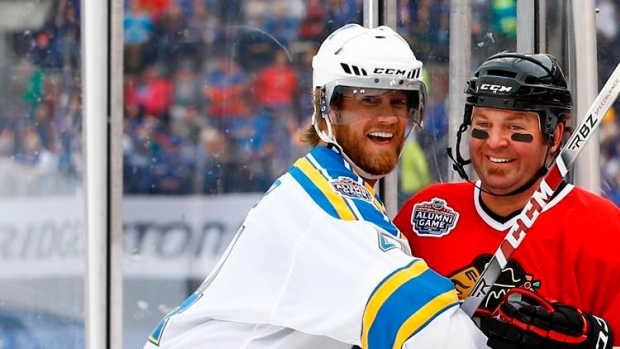 Chris Pronger (right), The Canadian Press Chris Pronger (right)