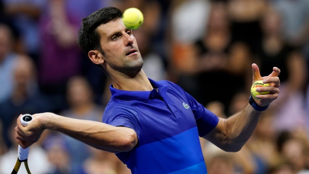 Novak Djokovic , The Canadian Press Novak Djokovic