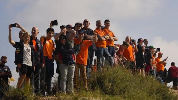 Max Verstappen fans, The Canadian Press Max Verstappen fans