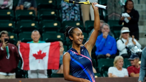 Leylah Annie Fernandez, The Canadian Press Leylah Annie Fernandez