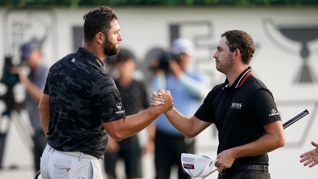 Patrick Cantlay and Jon Rahm, The Canadian Press Patrick Cantlay and Jon Rahm