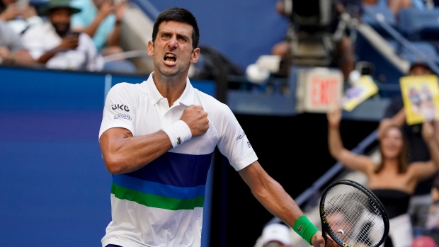 Novak Djokovic, The Canadian Press Novak Djokovic