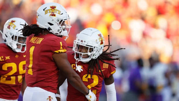 Iowa State Celebrates , The Canadian Press Iowa State Celebrates