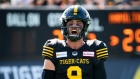 Hamilton Tiger Cats quarterback Dane Evans